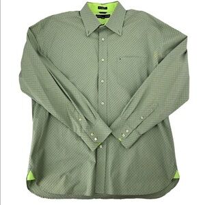 Tommy Hilfiger Long sleeve Button down shirt XL Green
